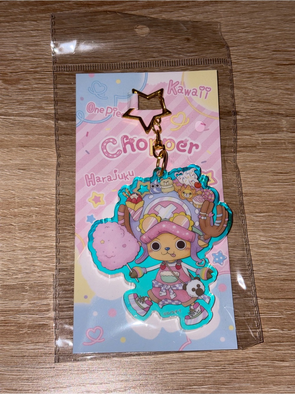 One Piece Harajuku Chopper Acrylic Keychain